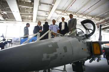 O ministro da Defesa, Paulo Sérgio Nogueira, durante a abertura da 7ª Mostra BID Brasil, evento do segmento de defesa e segurança, no Centro de Convenções Ulysses Guimarães, em Brasília.