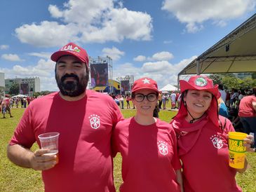 Pedro Peduzzi/Agência Brasil Cerimônia de posse/ Luiz Inácio Lula da Silva/Personagens/ Ivanil Costa (à esquerda)