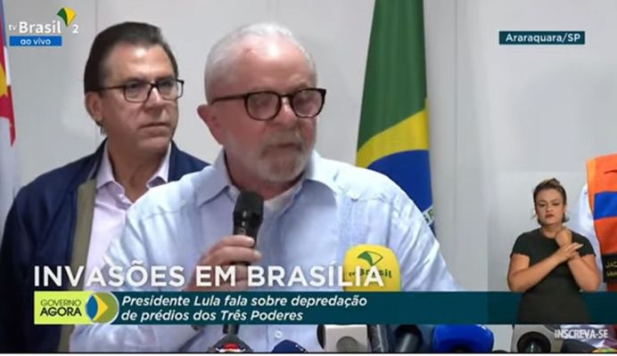Lula decreta intervenção na segurança do DF, culpa Bolsonaro e chama invasores de fascistas – Os Guedes