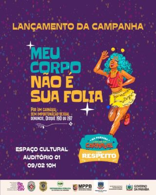 Tribunal de Justiça da Paraíba lança campanha de proteção às mulheres