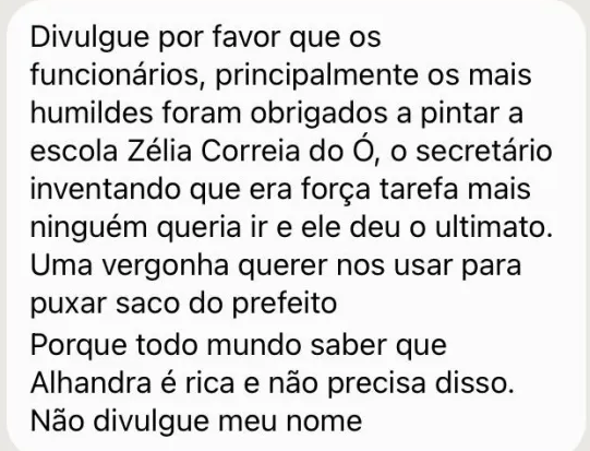 MENSAGENS ESCOLA