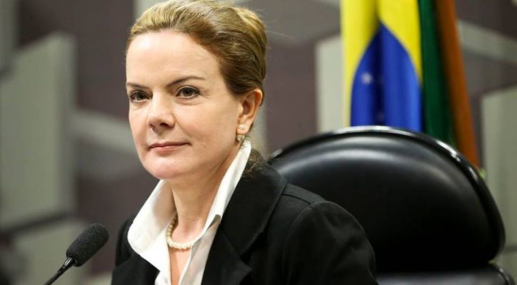 Gleisi Hoffmann se opõe à independência do Banco Central