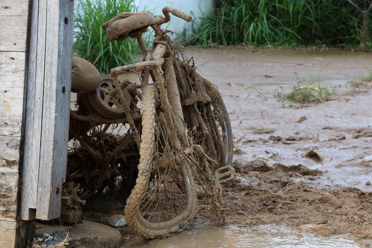 São Sebastião (SP), 20-02-2023, Desmoronamento causado pelas chuvas no bairro Itatinga, conhecido como Topolândia, no litoral norte de São Paulo. Foto: Rovena Rosa/Agência Brasil