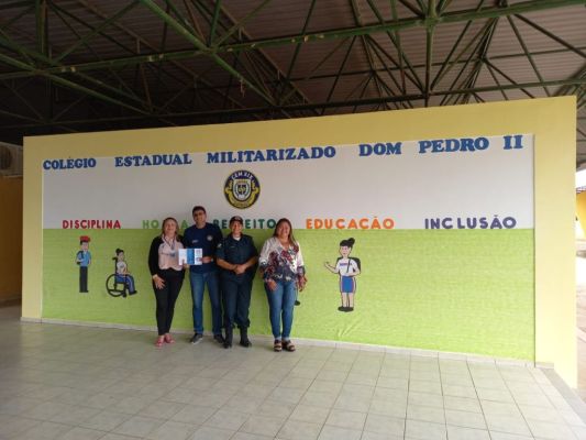 Programa Justiça Comunitária realiza visita em escola de Caracaraí (RR)
