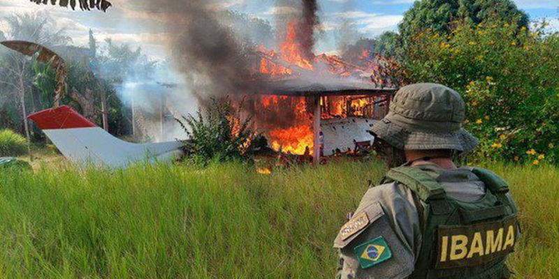 Ibama e PRF desmontaram mais de 190 acampamentos na TI Yanomami