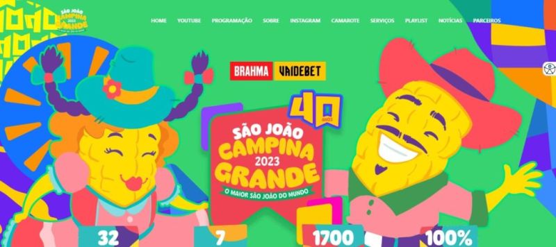 Primeiro site inclusivo d’O Maior São João do Mundo é lançado