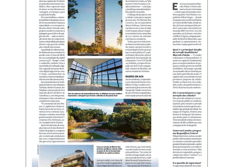 Mais cobiçado do Nordeste: João Pessoa é destaque na mídia nacional como novo destino para investimentos e moradia