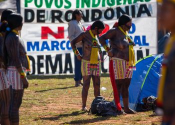 Com indígenas no plenário, STF retoma julgamento de marco temporal