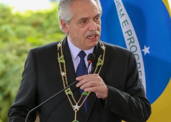Presidente da Argentina faz visita ao Supremo