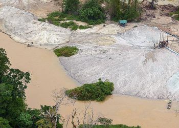 Garimpo de ouro na Amazônia cresceu mais de 90% em oito anos