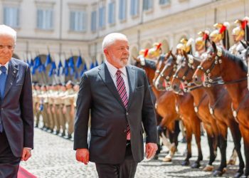 Lula é recebido pelo presidente da Itália