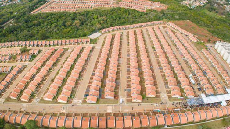 Viamão (RS), 30.06.2023 – Em Viamão, Rio Grande do Sul, presidente Lula entrega unidades habitacionais do programa Minha Casa, Minha Vida. Foto: Ricardo Stuckert/PR