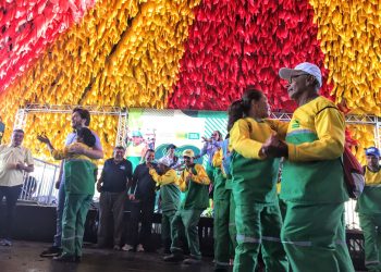 Secretário destaca trabalho de agentes de limpeza no São João