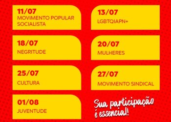 PSB da Capital divulga calendário de encontros com segmentos do partido no mês de julho