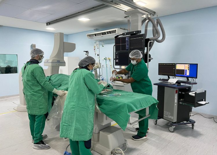 Hemodinâmica do Hospital Regional de Patos realiza mil procedimentos em seis meses de funcionamento