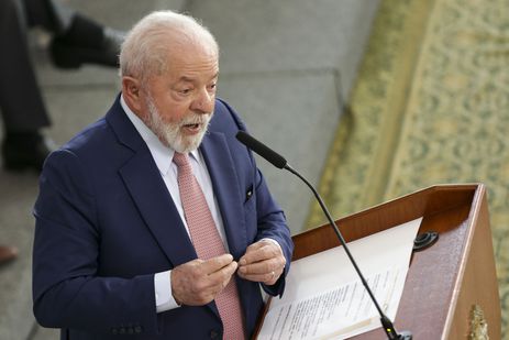 Brasília (DF), 13/07/2023 - O presidente Luiz Inácio Lula da Silva durante cerimônia de assinatura do projeto de lei que cria o novo programa Minha Casa, Minha Vida. Foto: Marcelo Camargo/Agência Brasil