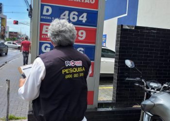 Procon-JP constata que preço médio da gasolina é de R$ 5,376 na Capital; diferença está em R$ 0,23