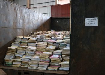 Tribunal de Mato Grosso do Sul recicla mais de 5 toneladas de processos arquivados
