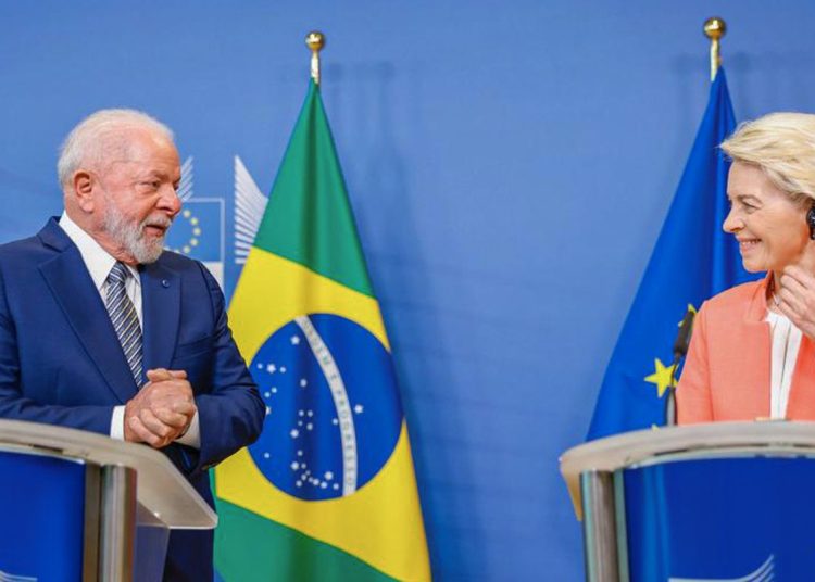 Acordo entre UE e Mercosul pode sair em 2023, diz presidente Lula