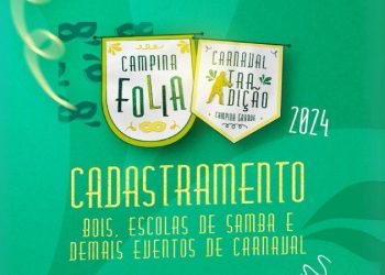 Campina Folia: Prefeitura inicia cadastramento para blocos e eventos de Carnaval 2024