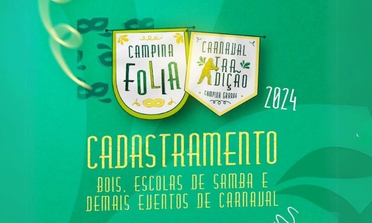 Campina Folia: Prefeitura inicia cadastramento para blocos e eventos de Carnaval 2024