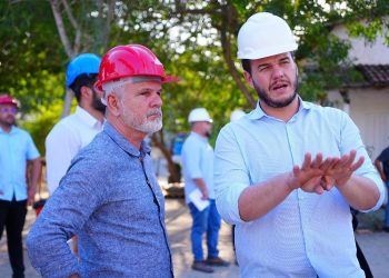 Arte Produções visita obras do Parque Evaldo Cruz e elogia crescimento do São João de Campina