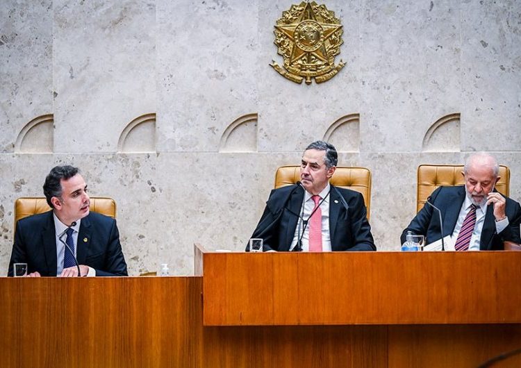 No STF, Pacheco cita volta da ‘normalidade democrática’ e harmonia entre Poderes