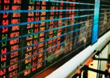 Índice da bolsa de valores brasileira registra queda