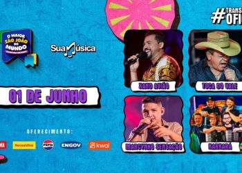 🔴 AO VIVO | Transmissão do Maior São João do Mundo deste sábado (01)