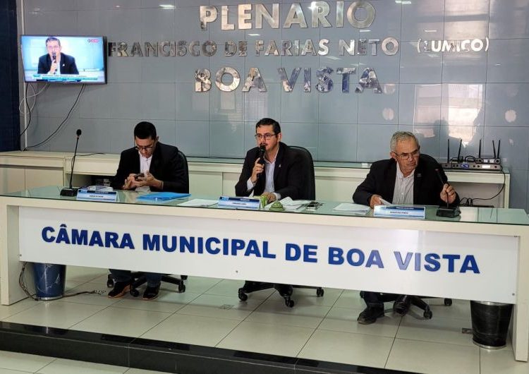 Câmara de Boa Vista volta aos trabalhos pós-eleição e realiza sua 662ª Sessão Ordinária