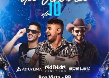 Prefeito eleito de Boa Vista anuncia festa da vitória com shows de Arthur Lima, Nathan Vinícius e Bob Léo Mercadoria