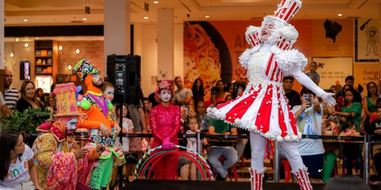 Mês das crianças: Magia do circo e atividades especiais invadem Partage Campina Grande