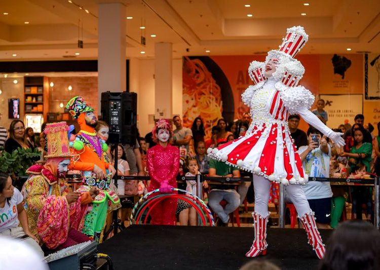 Mês das crianças: Magia do circo e atividades especiais invadem Partage Campina Grande