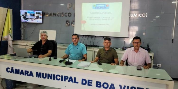 Câmara de Boa Vista realiza Audiência Pública para discussão da Lei Orçamentária Anual de 2025