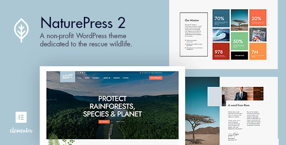 NaturePress – Ecology & Environment WordPress Theme